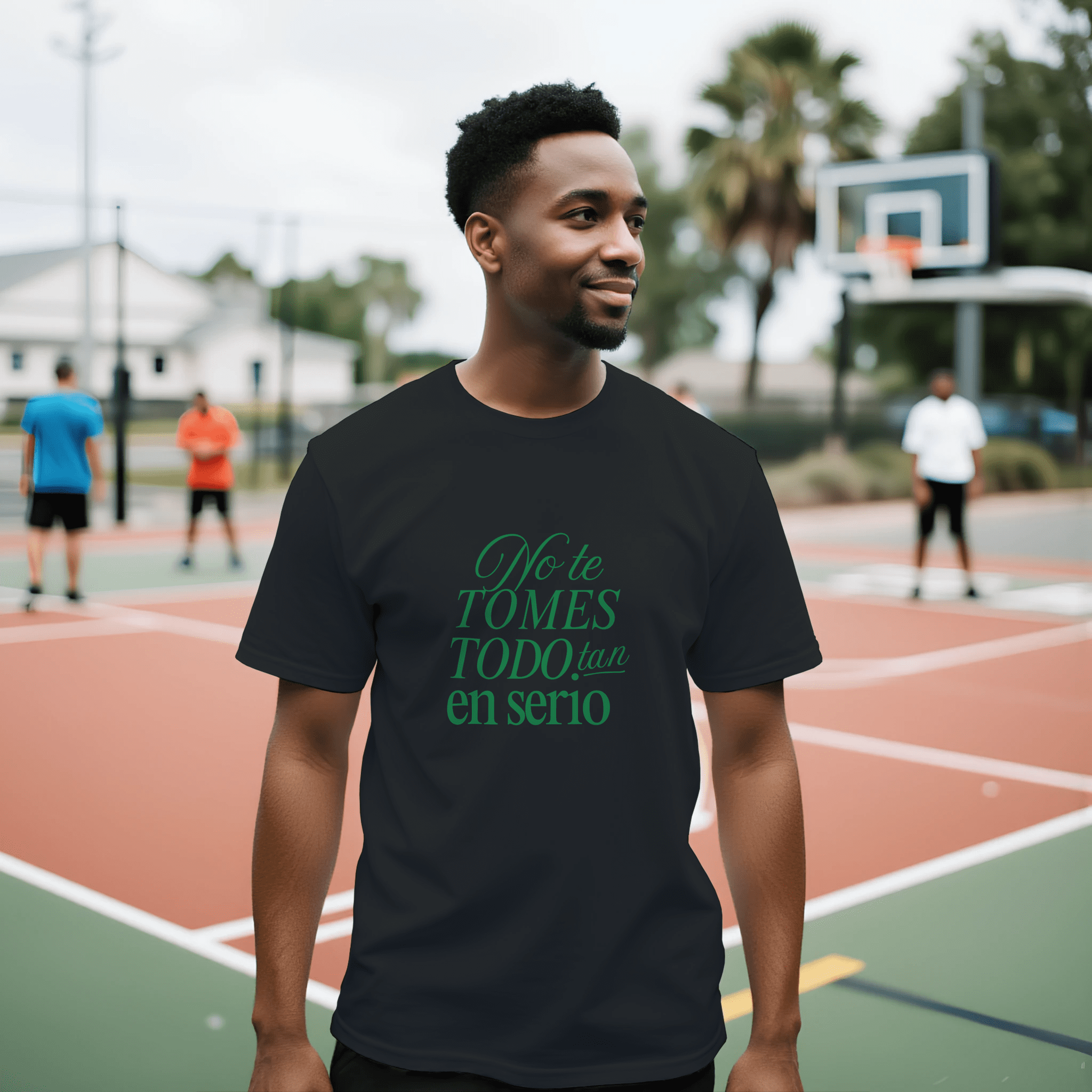 Camiseta con frase divertida – Unisex | Bella + Canvas 3001 - Imagen 7