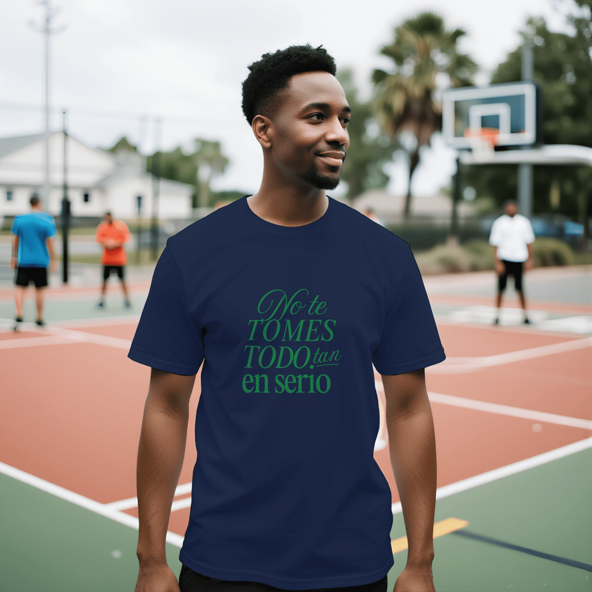 Camiseta con frase divertida – Unisex | Bella + Canvas 3001 - Imagen 6