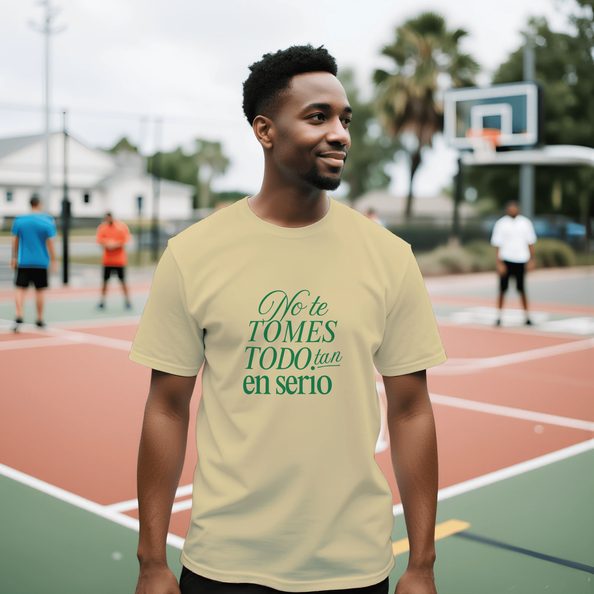 Camiseta con frase divertida – Unisex | Bella + Canvas 3001 - Imagen 8