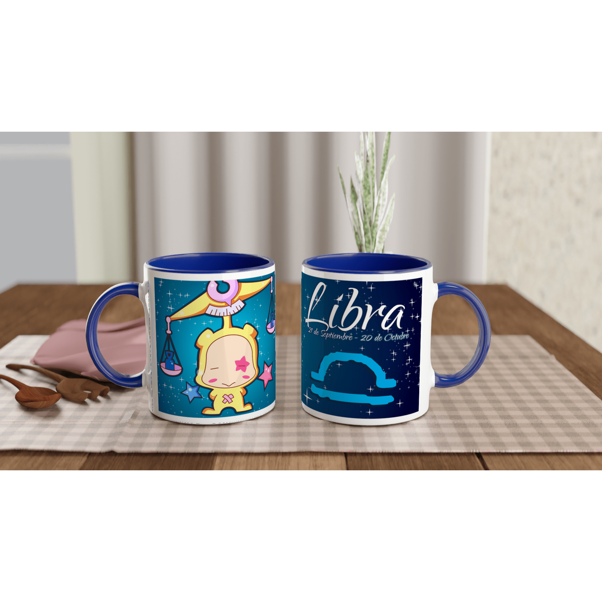 Taza cerámica 325 ml “Libra” | Apta microondas y lavavajillas - Imagen 8