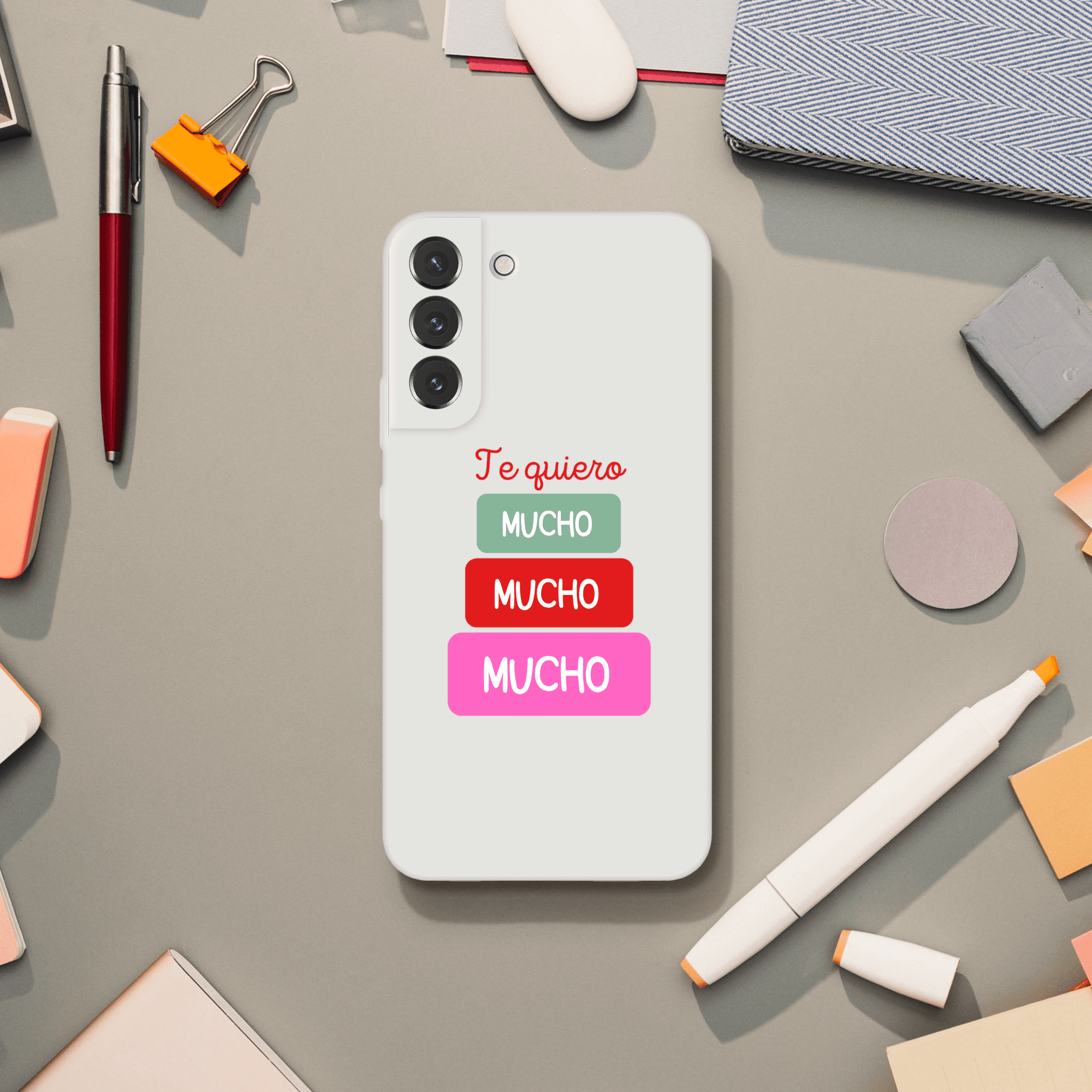 Carcasa Flexi “Te quiero mucho” para Samsung Galaxy - Imagen 7