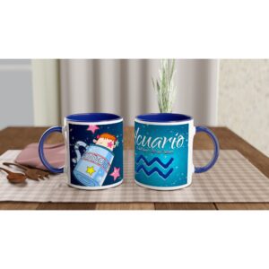 Taza cerámica 325 ml “Acuario”