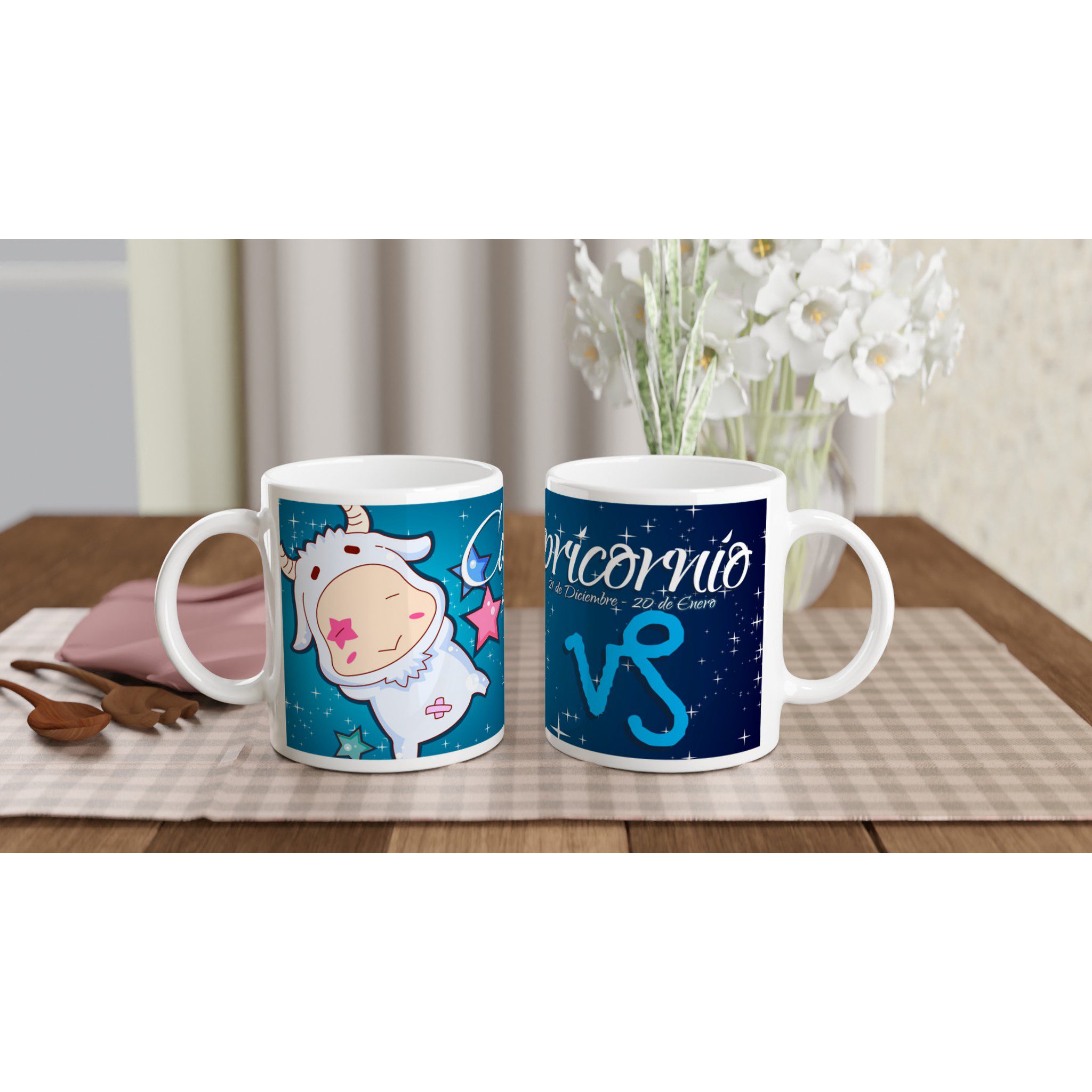 Taza cerámica 325 ml “Capricornio”