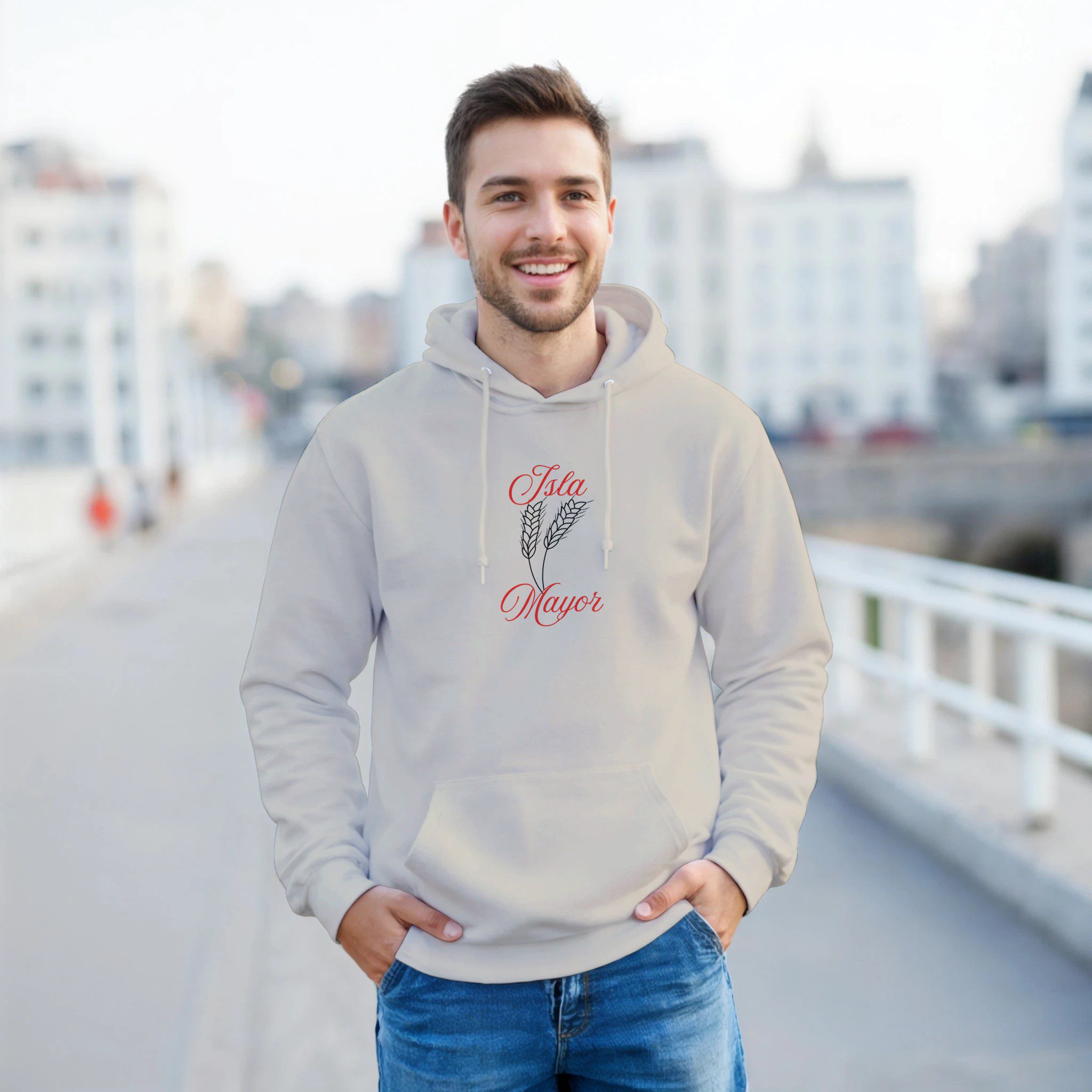 Sudadera con capucha hombre “Isla Mayor” | Gildan 18500 - Imagen 10