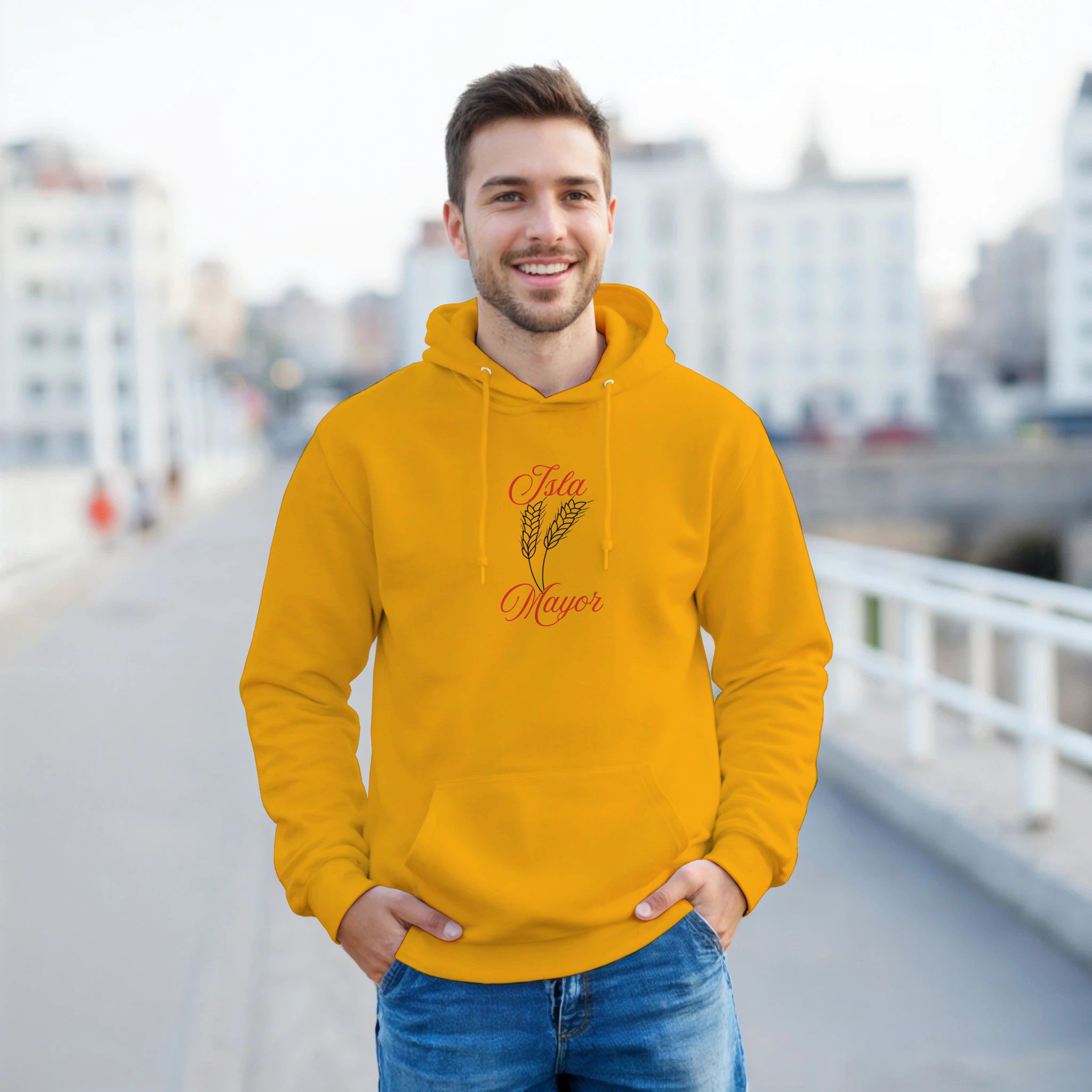Sudadera con capucha hombre “Isla Mayor” | Gildan 18500 - Imagen 17