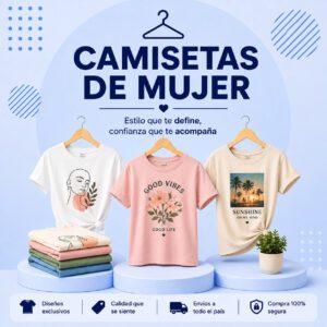 Camisetas mujer