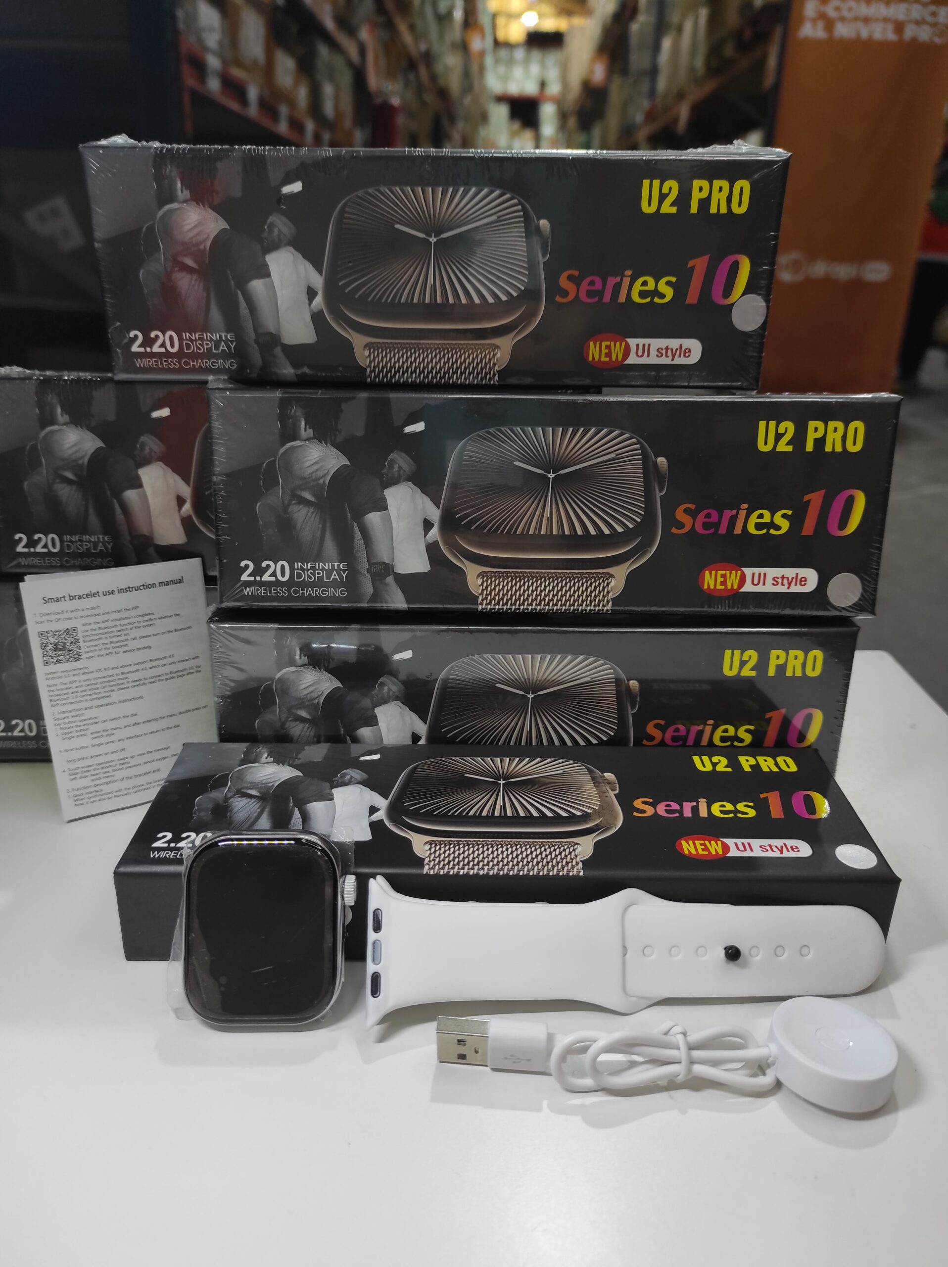 Smartwatch Ultra Pro 2 Blanco con 2 correas - Imagen 6