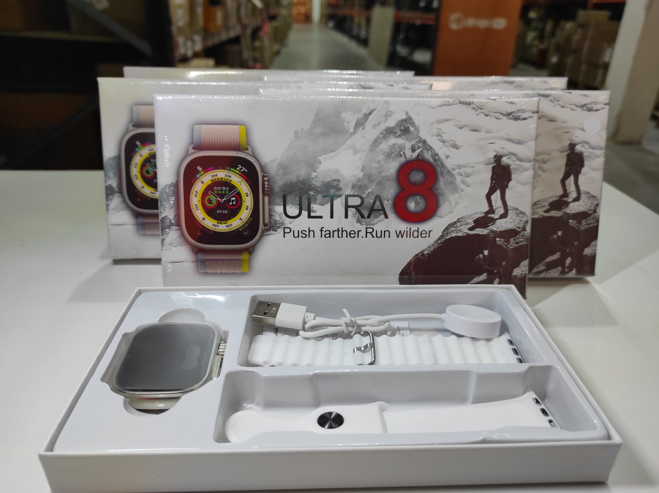 Smartwatch Ultra Pro 2 Blanco con 2 correas - Imagen 4