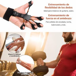 Entrenador de ejercicios para dedos 1und