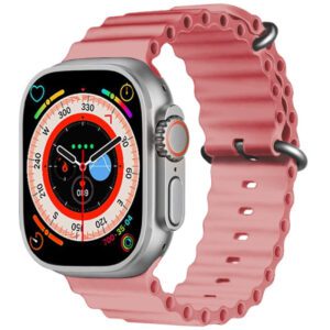 Smartwatch Ultra Pro con 2 correas ( negro + rosa )