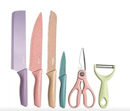Juego de 6 cuchillos de cocina profesionales - Imagen 2