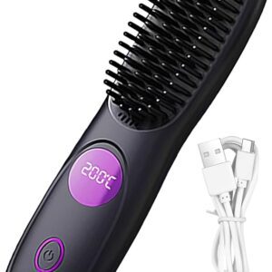 Plancha de pelo portátil para alisar el cabello