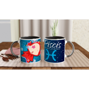 Taza cerámica 325 ml “Piscis”