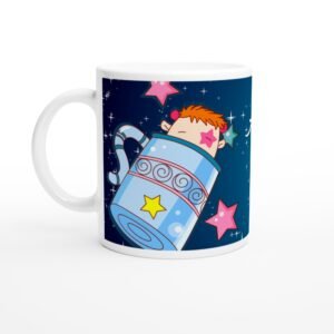Taza cerámica 325 ml “Acuario”