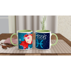 Taza cerámica 325 ml “Piscis”