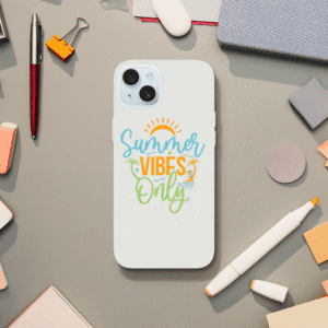 Carcasa Flexi personalizada “Summer Vibes Only” para iPhone
