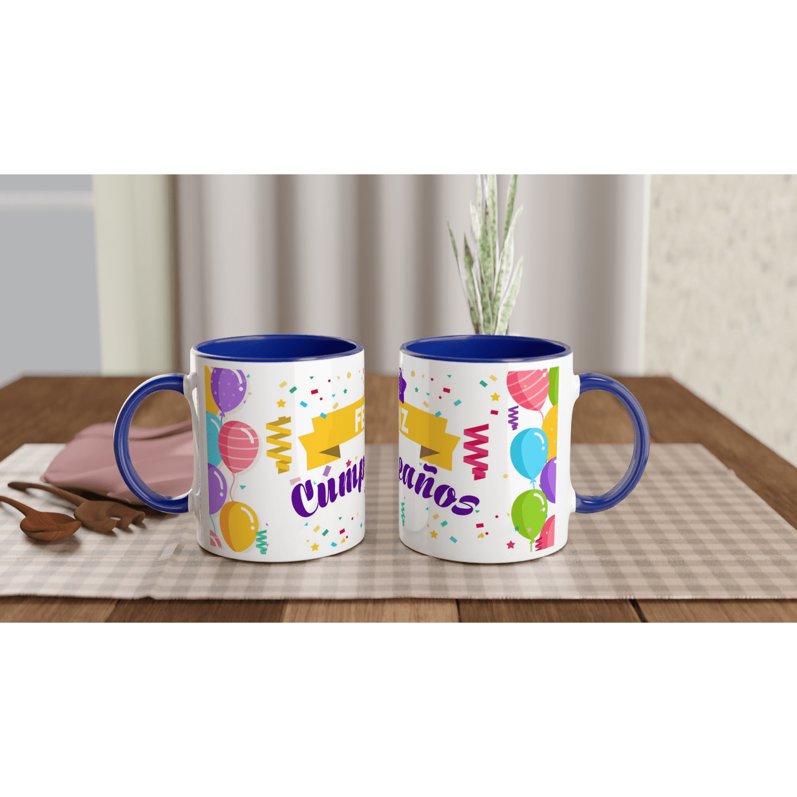 Taza de cerámica 325 ml “Feliz Cumpleaños”