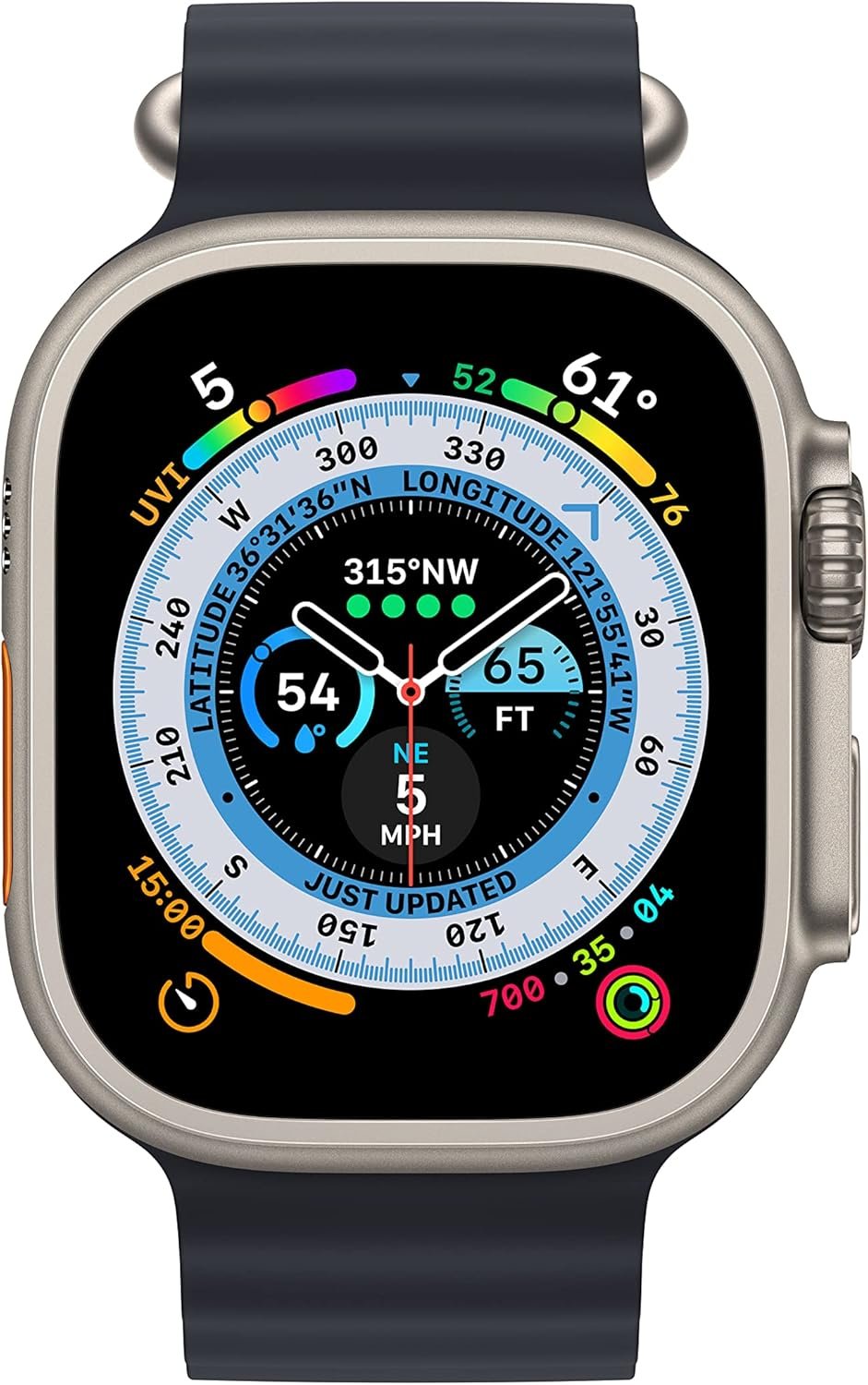 Smartwatch Ultra Pro con 2 correas ( negro + azul ) - Imagen 7