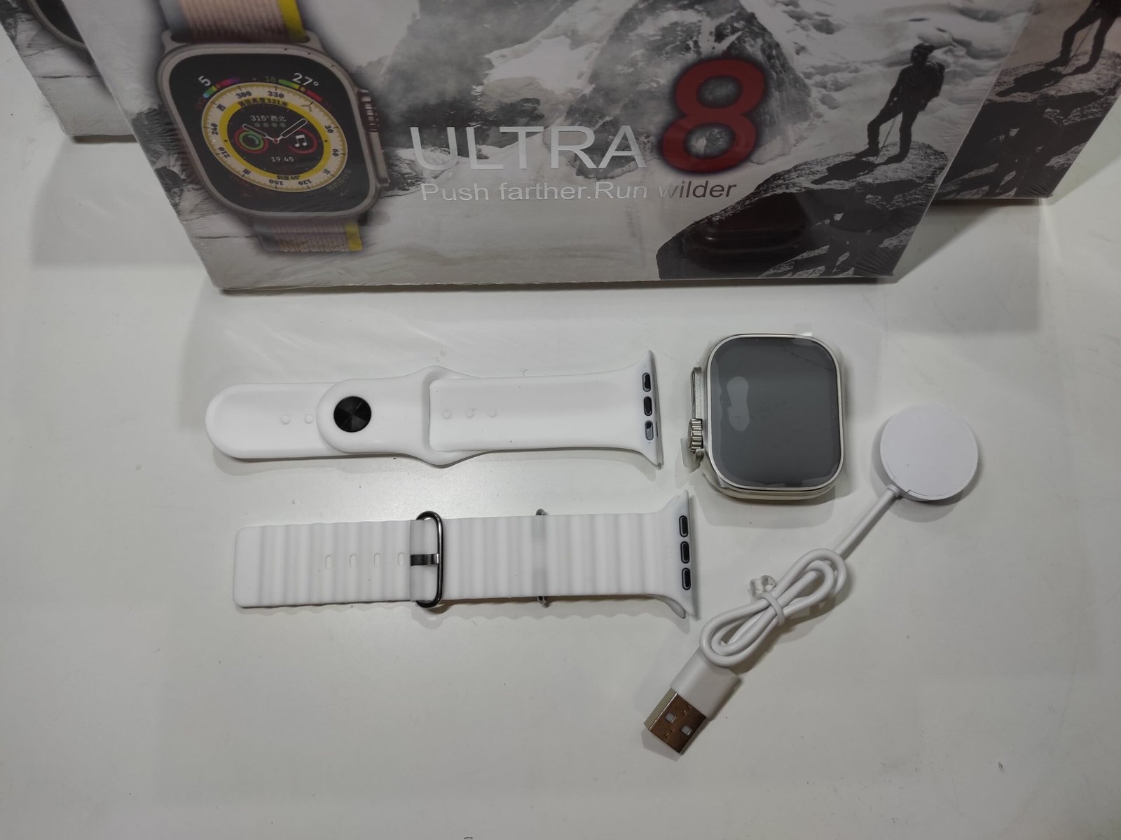 Smartwatch Ultra Pro 2 Blanco con 2 correas - Imagen 3