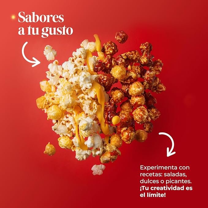 Máquina de palomitas vintage - Imagen 3