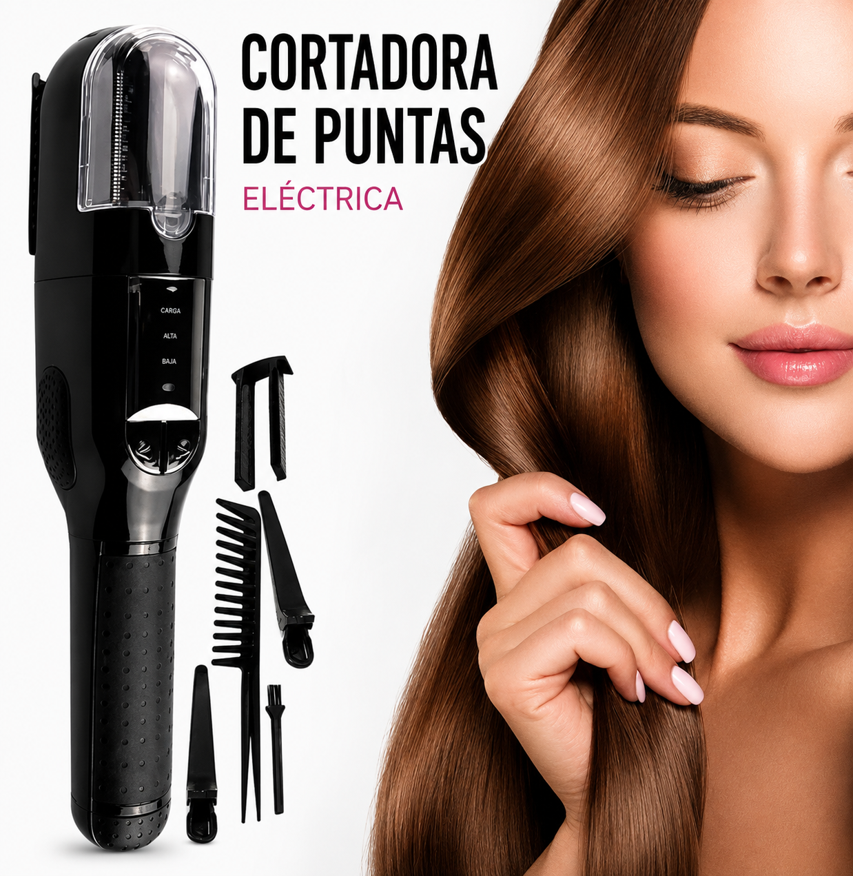 Recortadora de puntas para mujer