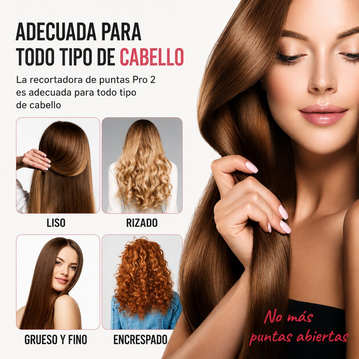 Recortadora de puntas para mujer - Imagen 3